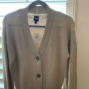 GAP cozy button sweater